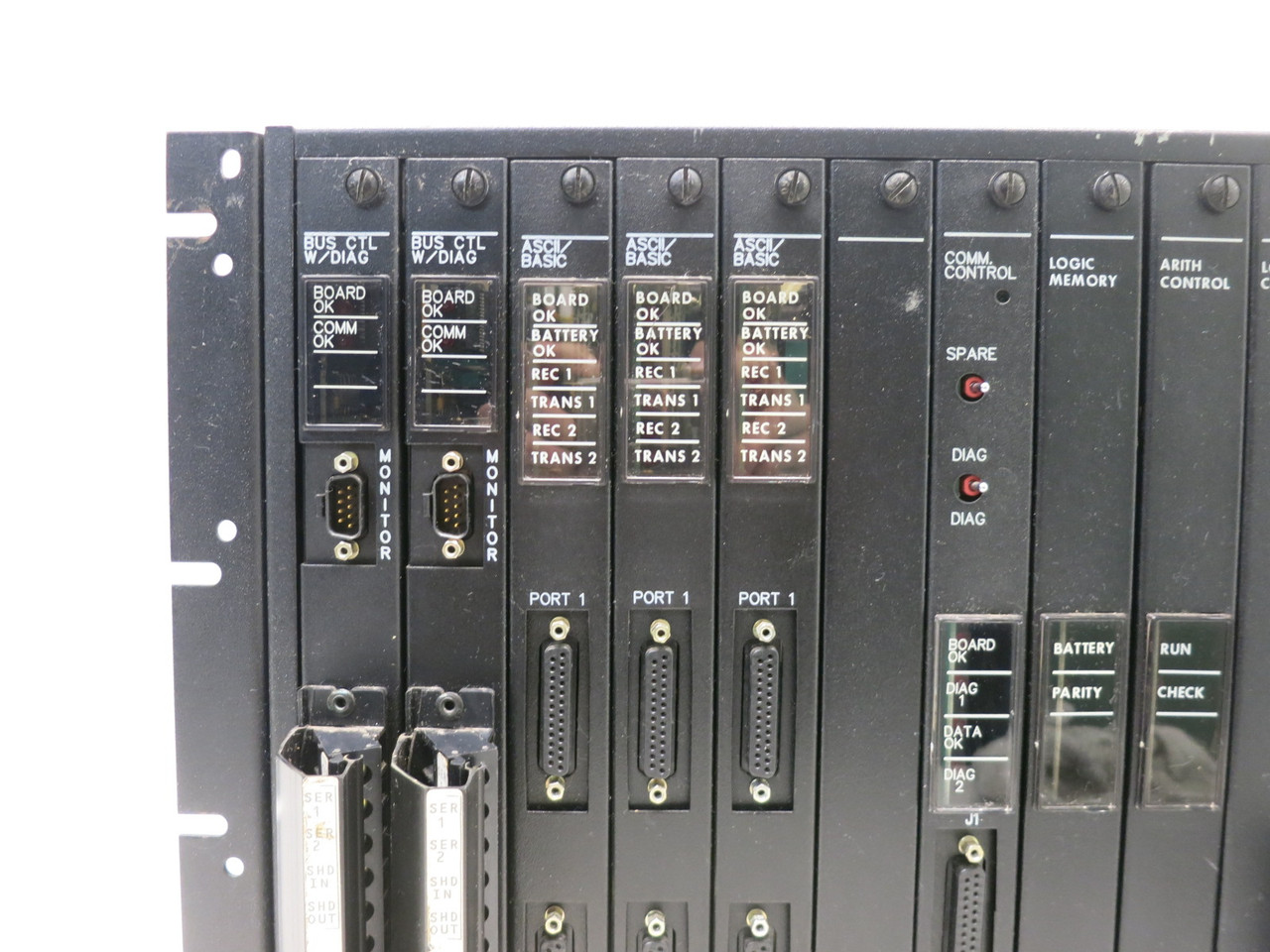 GE Fanuc Series Six Programmable Controller PLC Rack CPU I/O Modules Series 6 (DW8027-1)