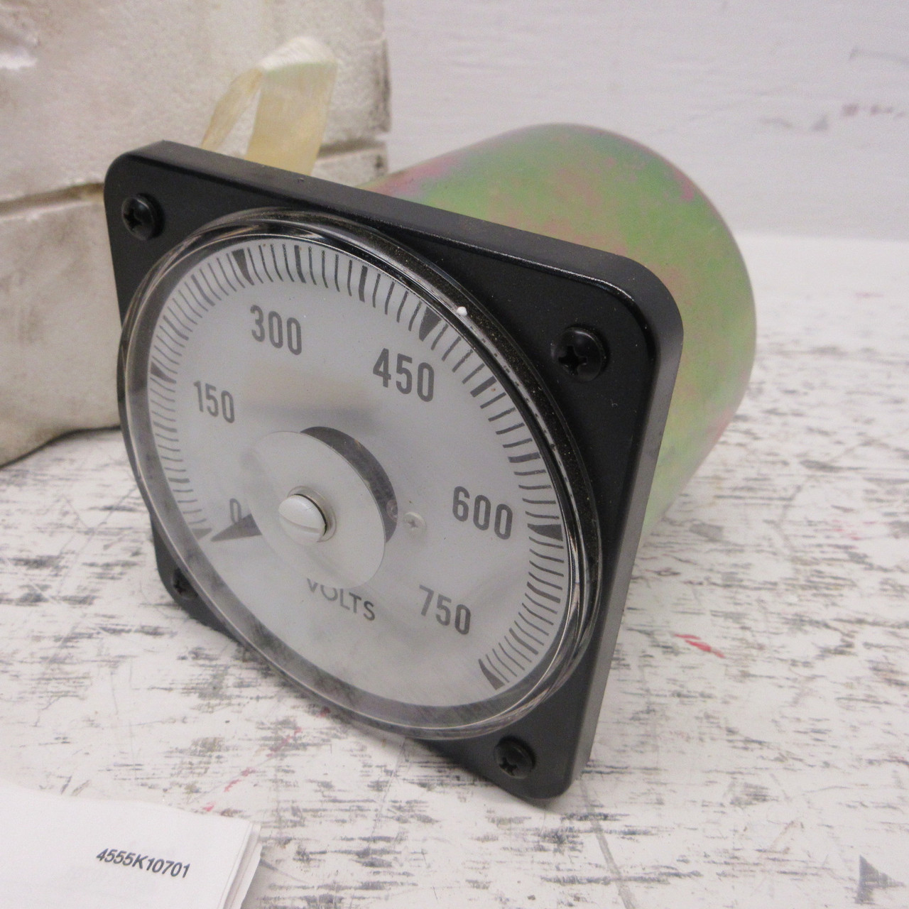 NEW Yokogawa 103021SMSM Panel Meter AB40 AC Volt 0-750 VAC 50/60HZ .92KV PK NIB (AH1083-1)