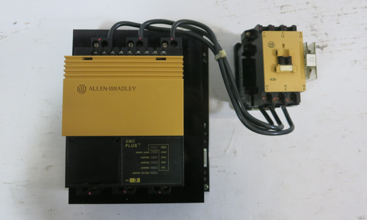 Allen Bradley 150-A35NBD 25 HP SMC Plus Smart Motor Controller 480V Soft Start (BJ1094-1)