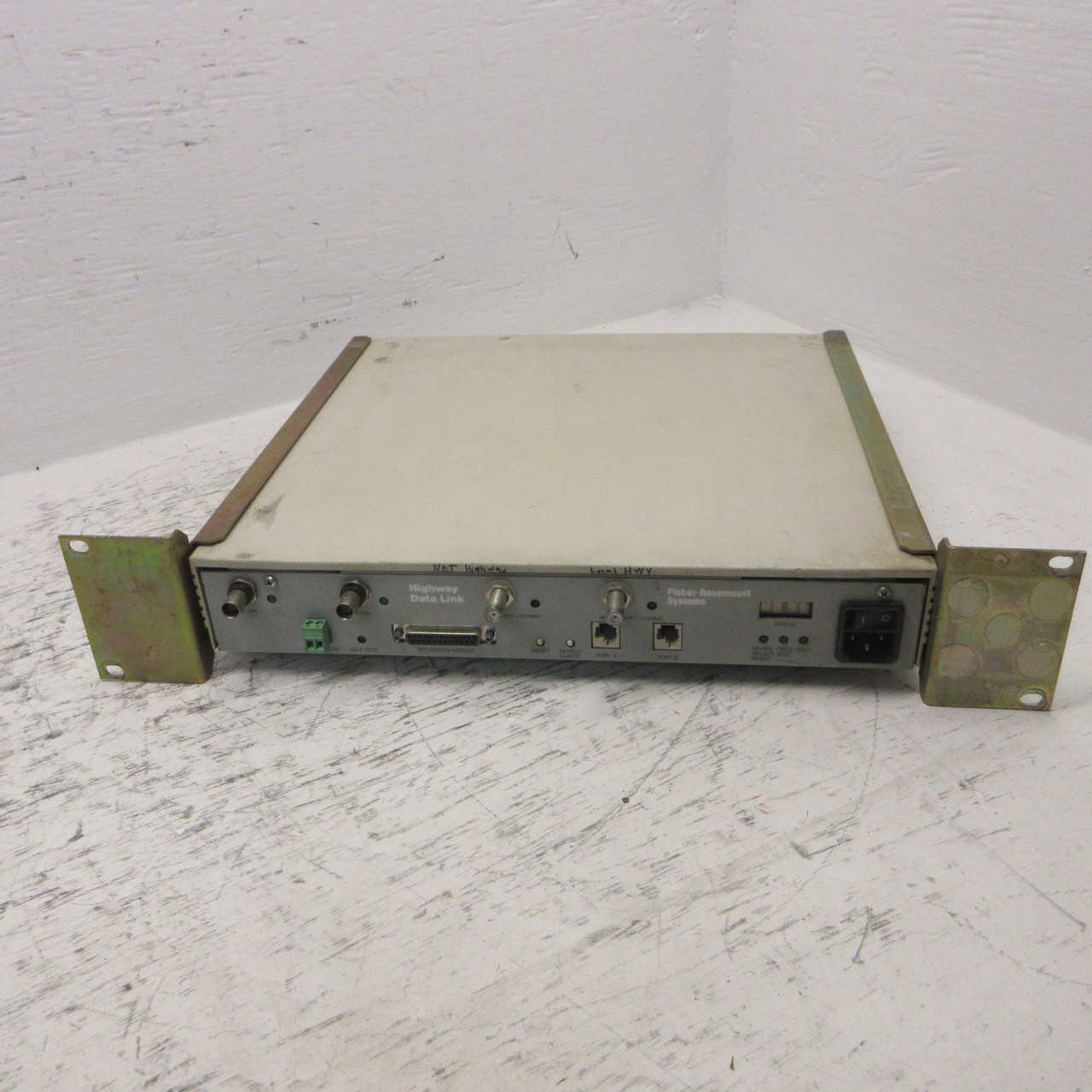 Fisher Rosemount Systems DH6032X1-A1 14B2973X112 Highway Data Link 115/230VAC (AH1093-1)