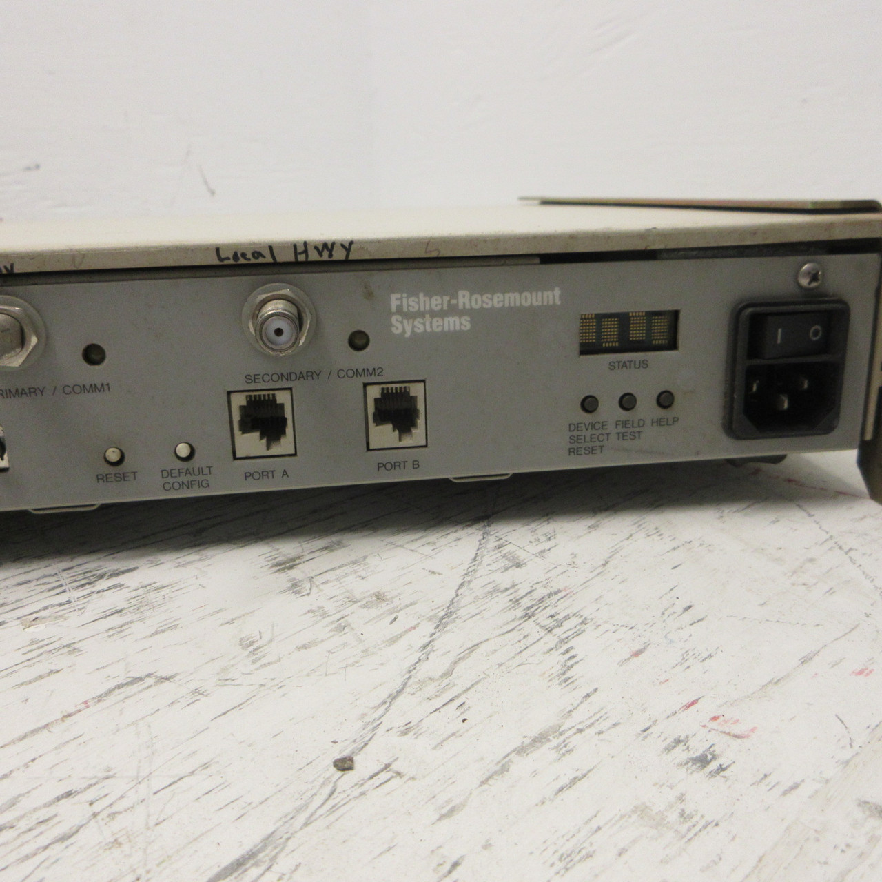 Fisher Rosemount Systems DH6032X1-A1 14B2973X112 Highway Data Link 115/230VAC (AH1093-1)