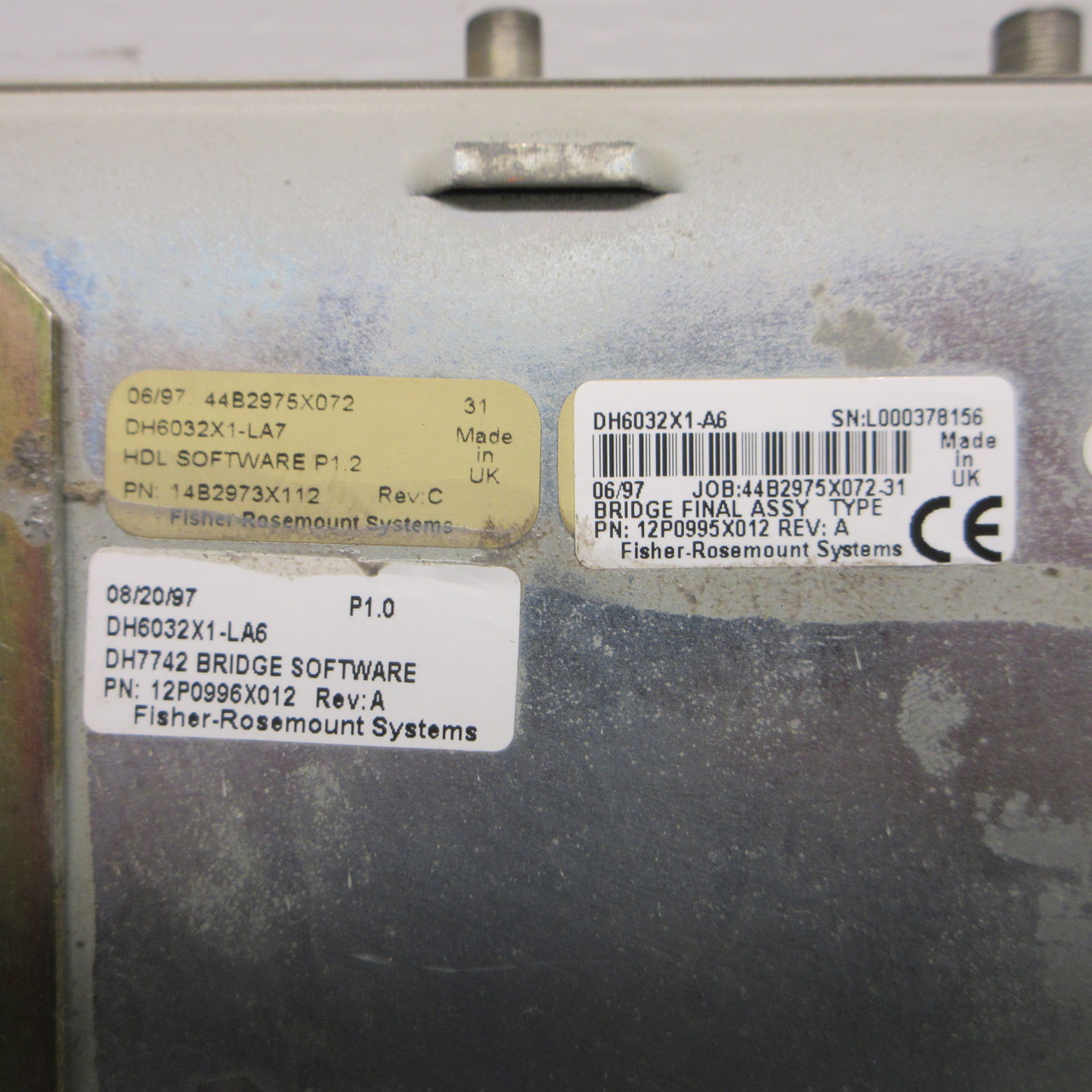Fisher Rosemount Systems DH6032X1-A1 14B2973X112 Highway Data Link 115/230VAC (AH1093-1)