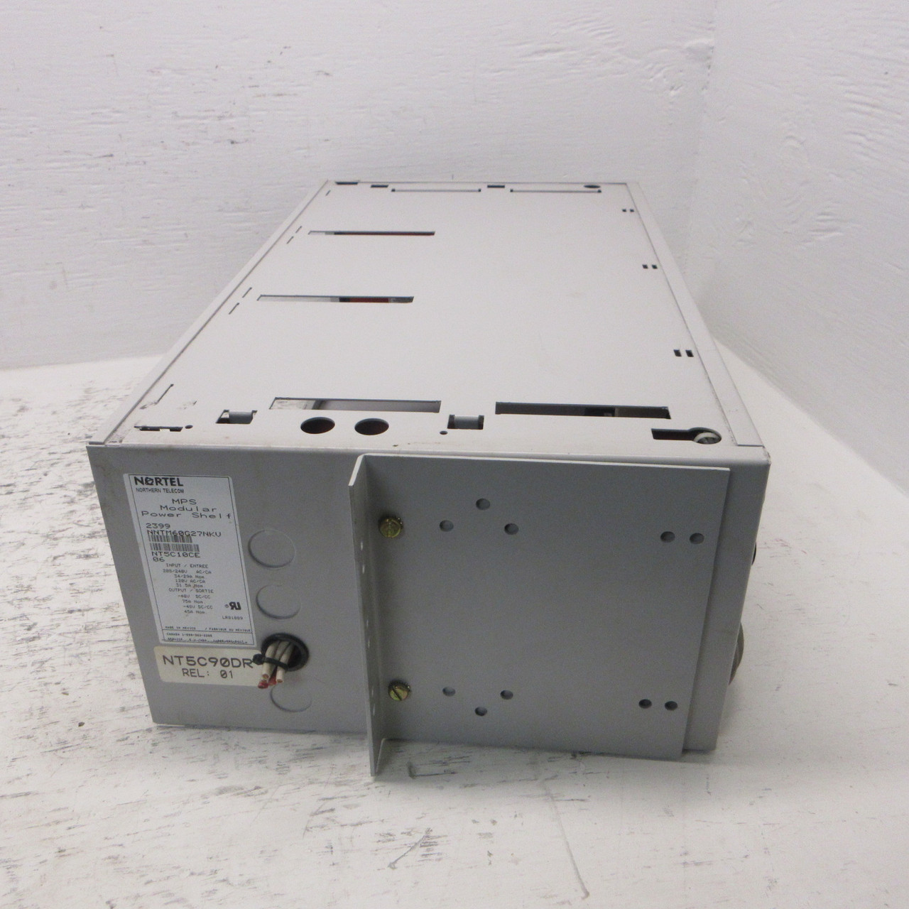 Nortel Northern Telecom NT5C10CE 06 MPS Modular Power Shelf NT5C90DR Rel: 01 (AH1091-1)