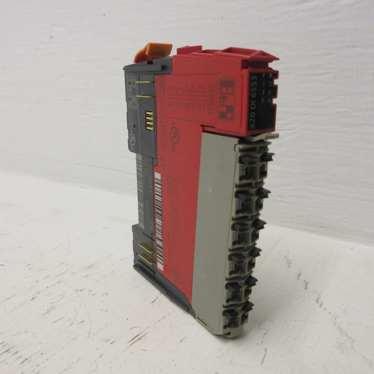 B&R Automation X20 DI 6553 Rev. E0 Digital Input Module PLC w/ X20 BM 11 Rev. G0 (AH1105-4)