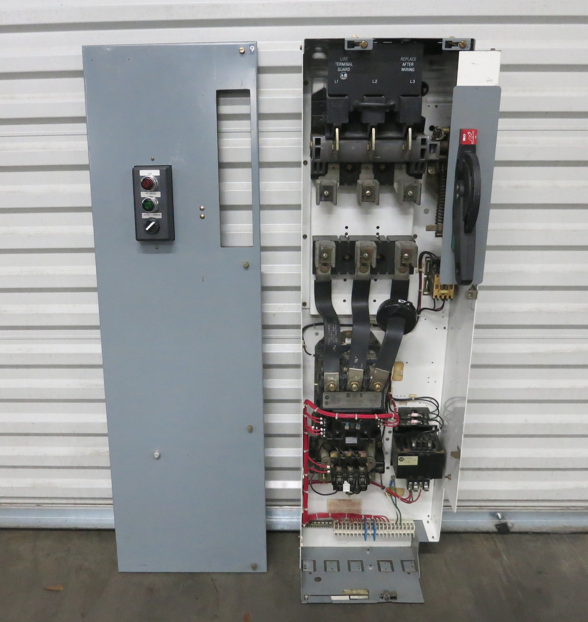 Allen Bradley 2100 Centerline 52" Size 5 Starter 400 Amp Breaker MCC Bucket Sz5 (BJ1096-1)