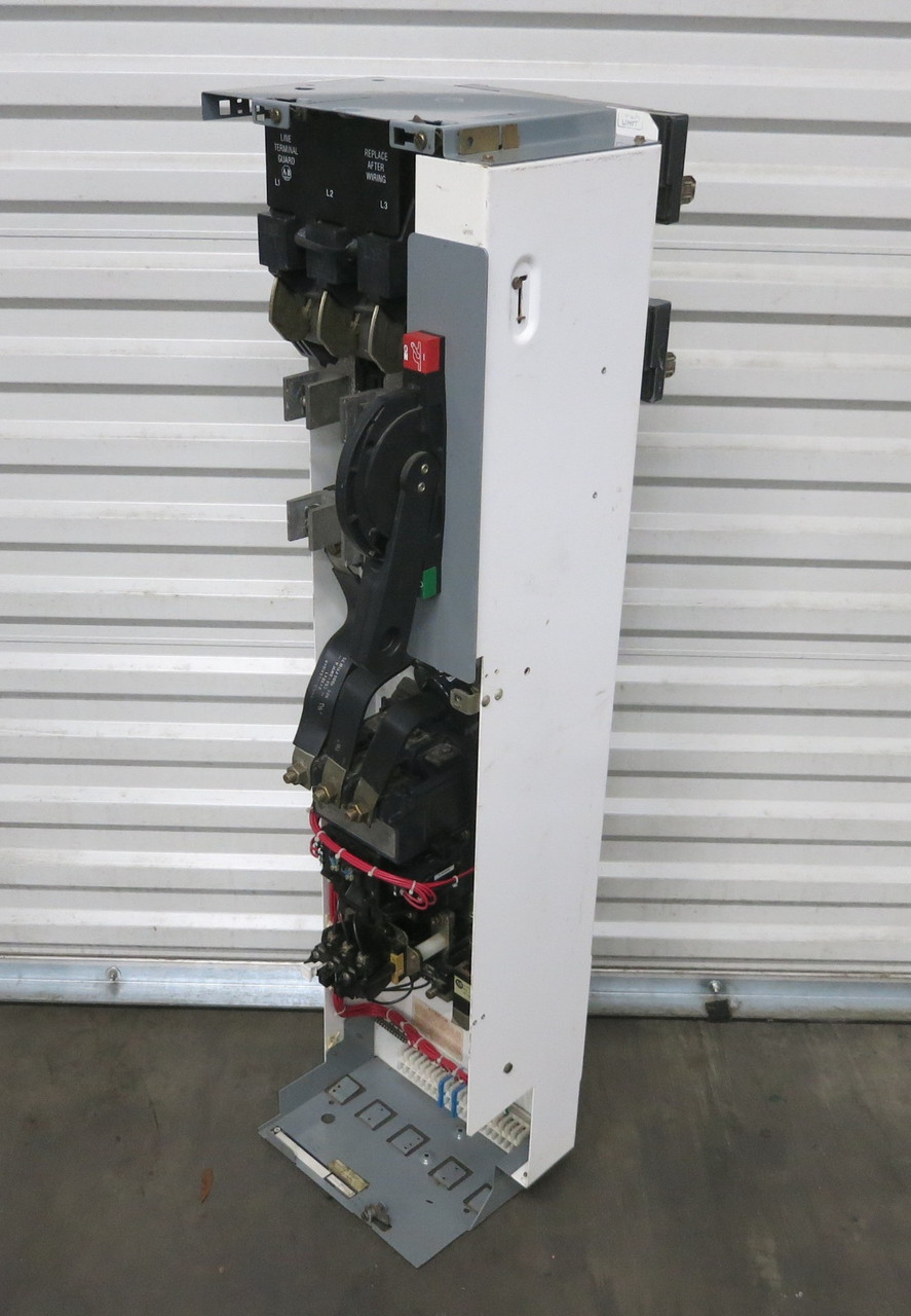 Allen Bradley 2100 Centerline 400A Fusible Size 5 Starter 52" MCC Bucket 400 Amp (BJ1096-1)
