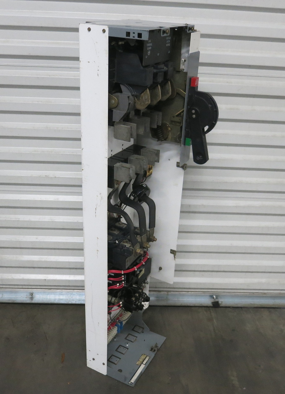 Allen Bradley 2100 Centerline 400A Fusible Size 5 Starter 52" MCC Bucket 400 Amp (BJ1096-1)
