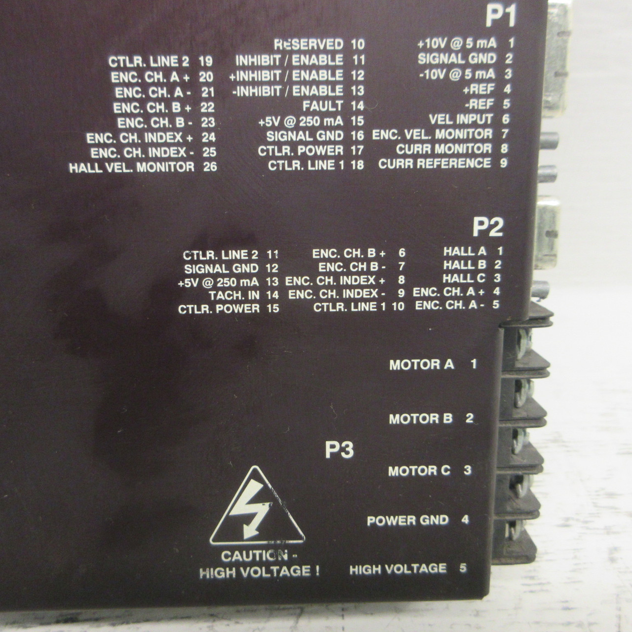 Advanced Motion Controls B30A40F X02 Brushless Servo Amplifier Brushless Drive (AH1107-1)