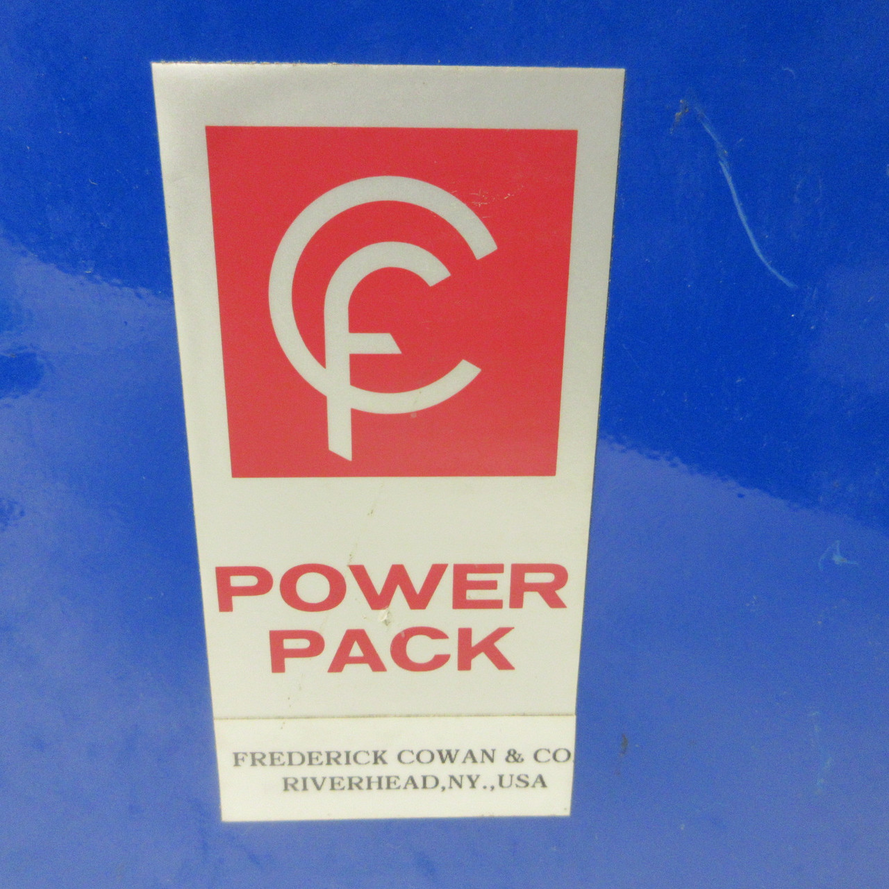 Frederick Cowan & Co 76-90 Power Pack Power Supply 12 Joule Mountable 7690 USED (AH1109-2)