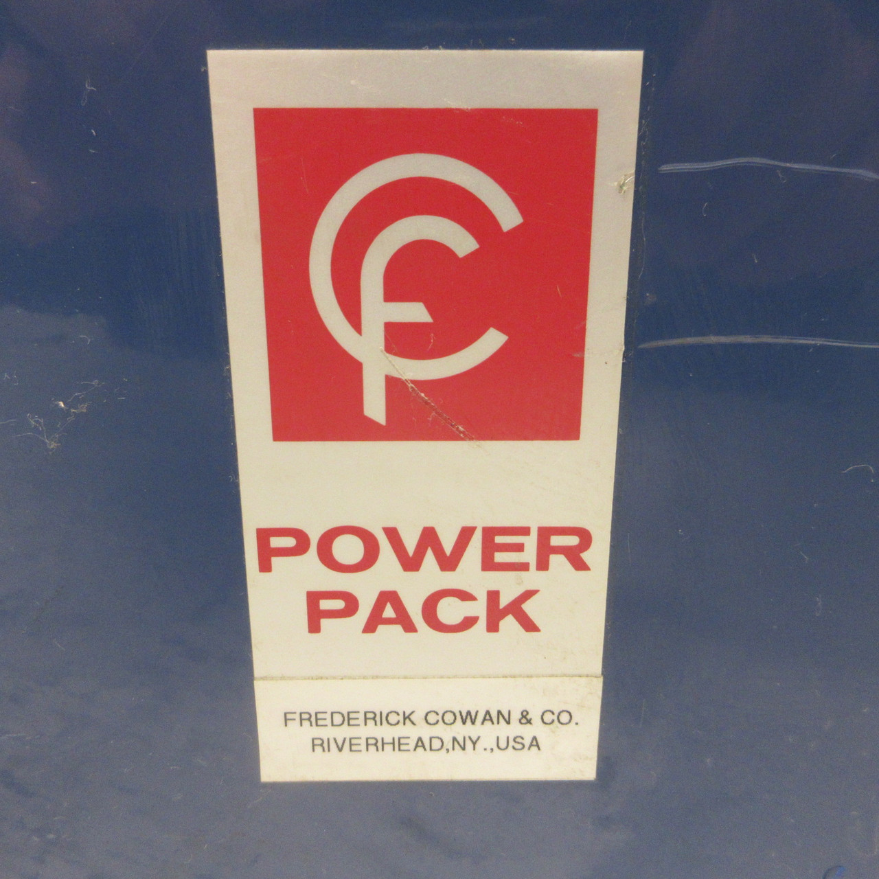 NEW Frederick Cowan Co 76-90 Power Pack Power Supply 12 Joule Mountable 7690 NNB (AH1110-1)