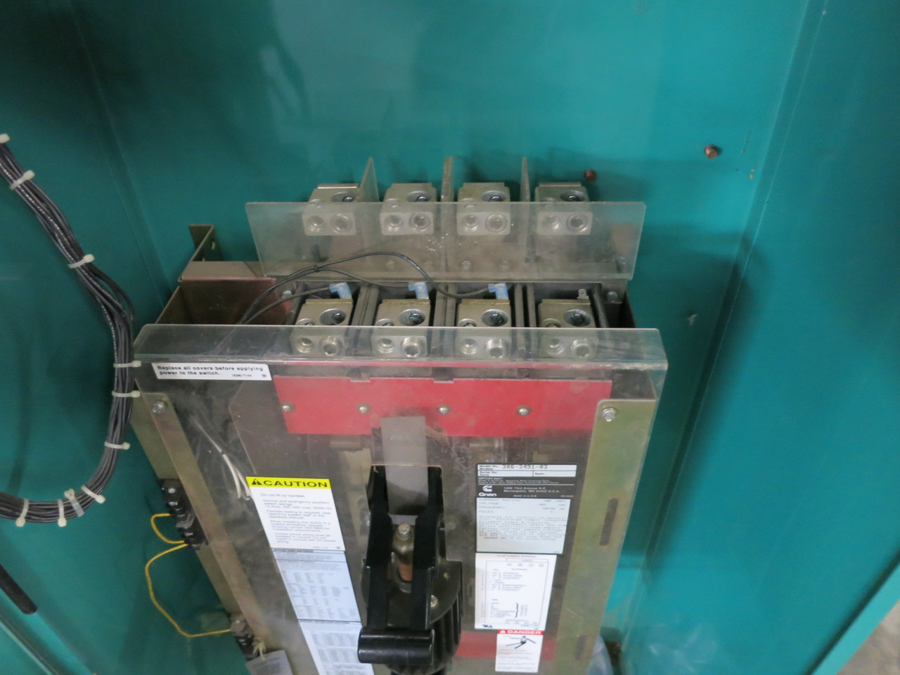 Onan OT-300-13186J 300A 208V Transfer Switch 300 Amp 208 VAC 3PH ATS 306-3491-03 (DW8042-1)