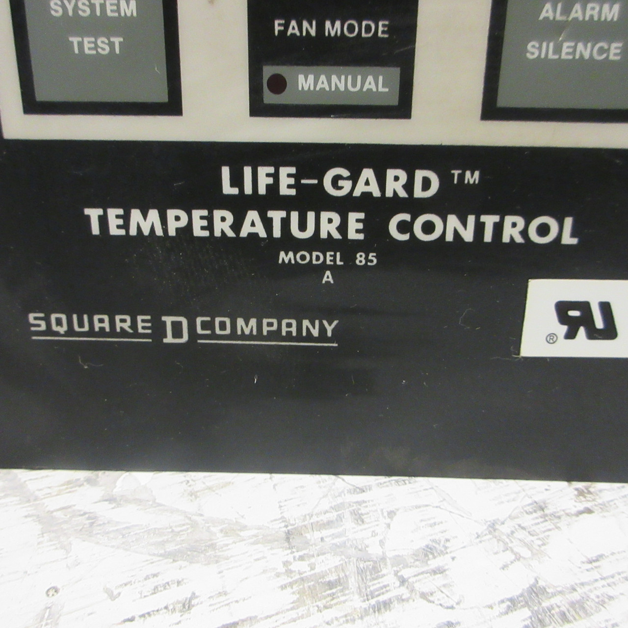 Square D Life-Gard Model 85 A Temperature Control Digital Display Control Test (AH1115-1)