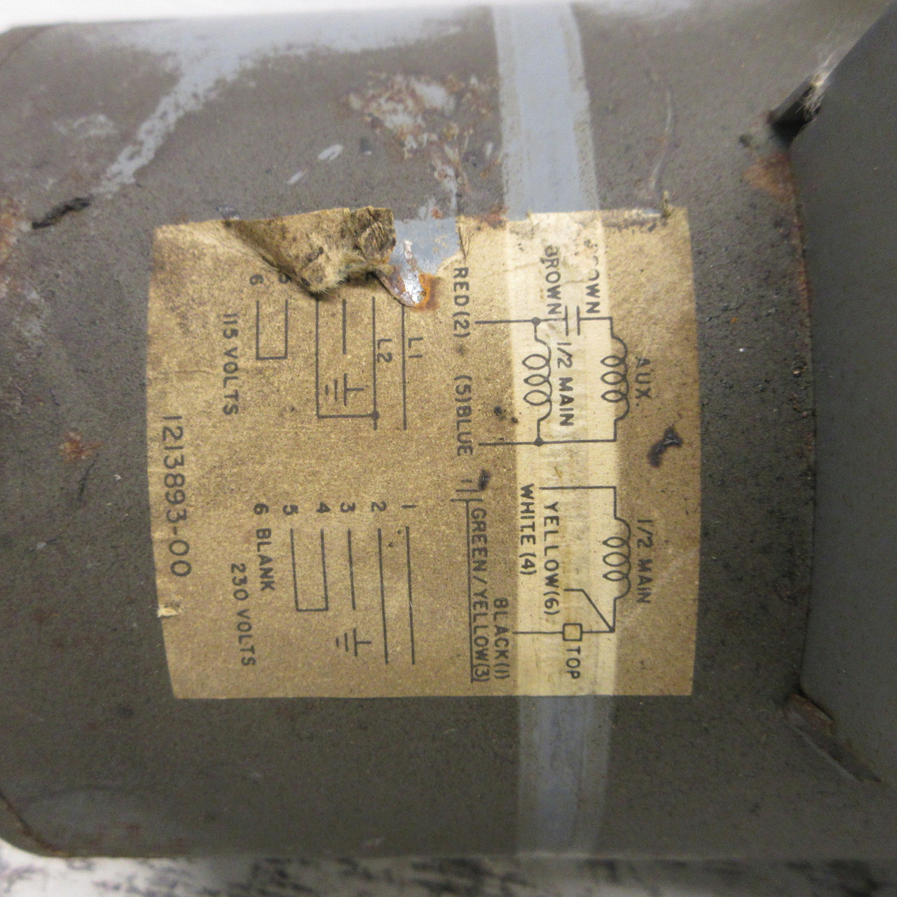 McLean Blower Fan Assembly 3HP 115/230V 1600RPM 1PH Motor 1NB61258 FSCM-03522 (AH1114-39)