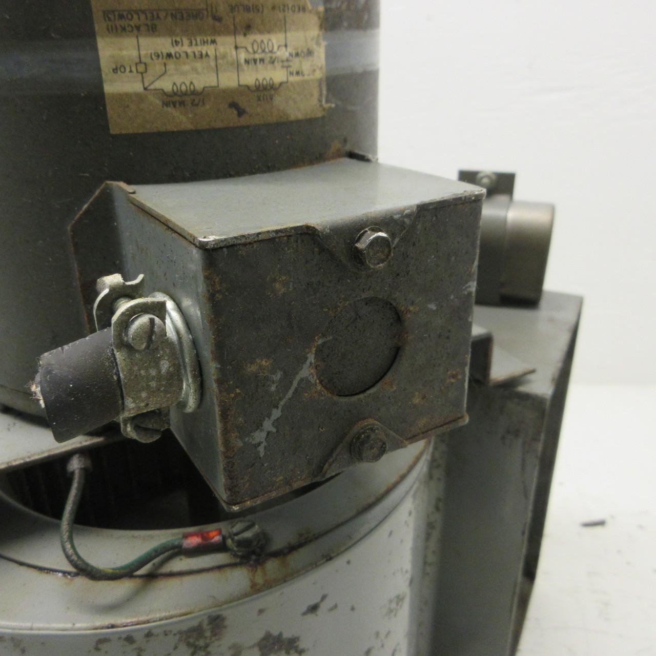 McLean Blower Fan Assembly 3HP 115/230V 1600RPM 1PH Motor 1NB61258 FSCM-03522 (AH1114-39)