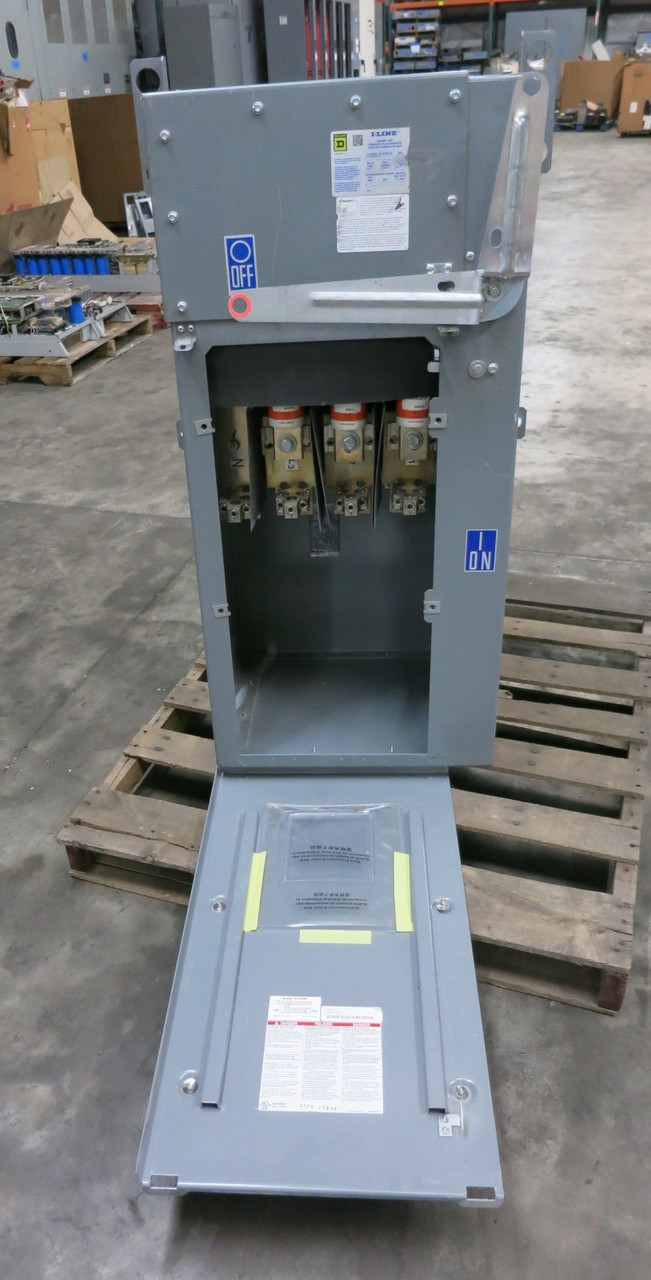 Square D PTQ46080GV 800A 600V I-Line Busway Switch Bus Plug 3PH 4W 800 Amp Ser 3 (DW8043-2)