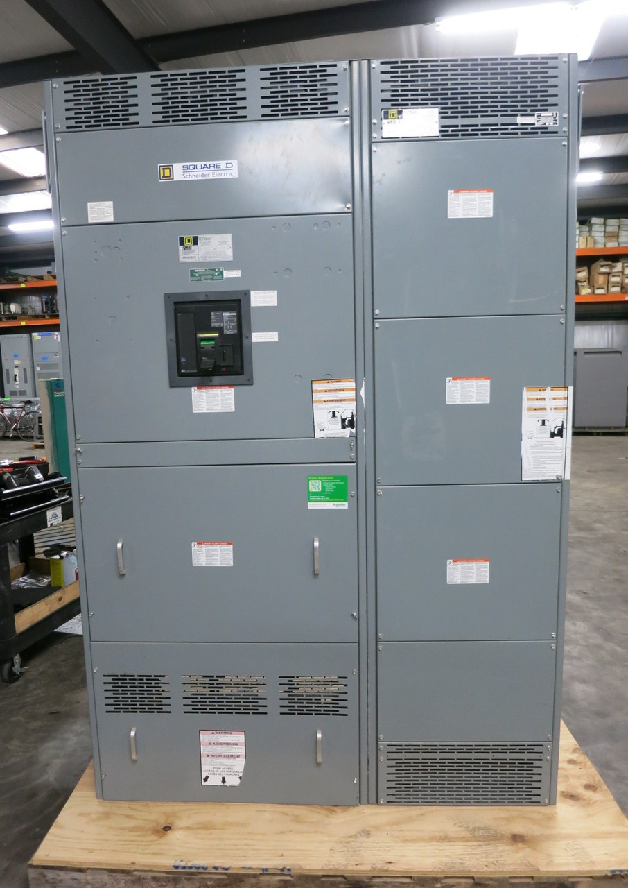 NEW Square D QED 800A Main Breaker Switchboard 3Ph 4W 208/120V 800 Amp MGF36800 (DW8049-1)