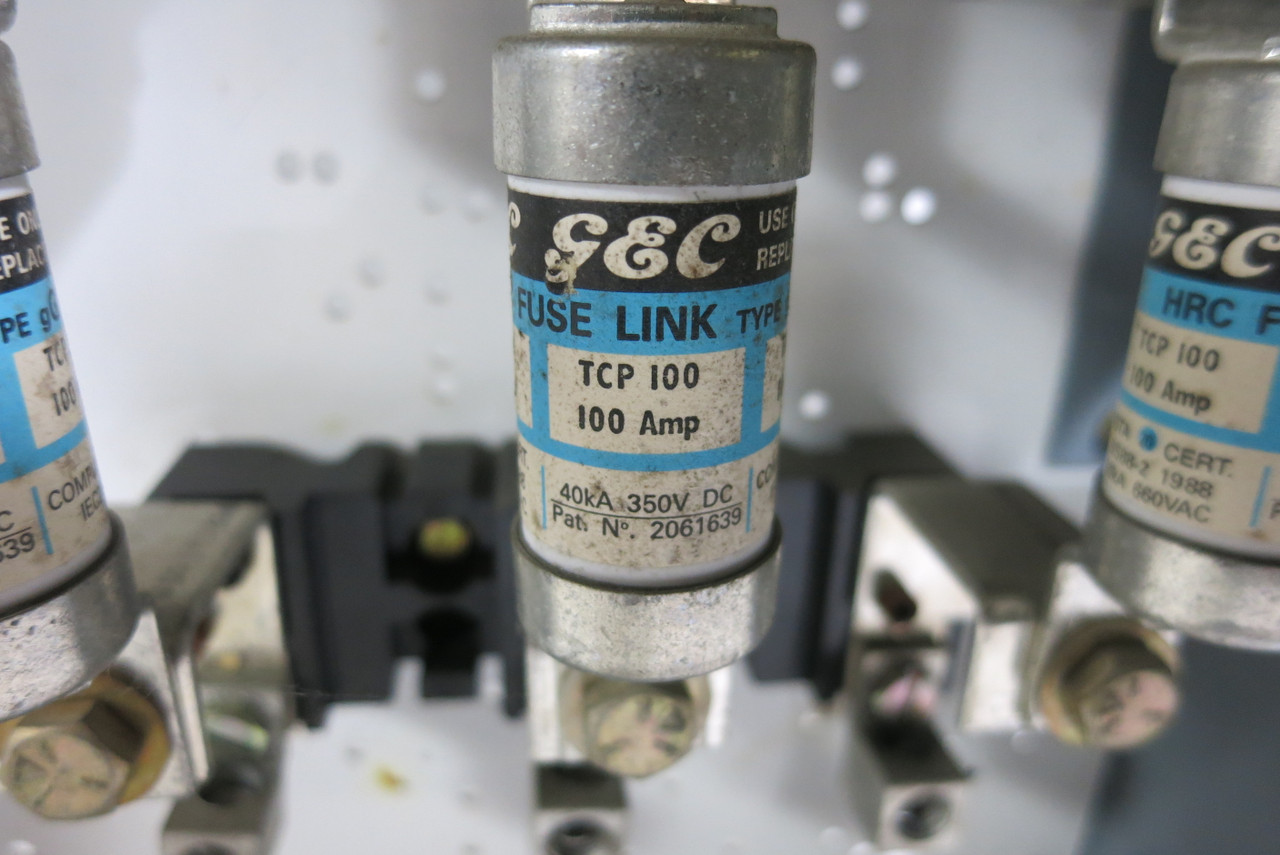 Allen Bradley 2100 Centerline 18" 100 Amp Fusible Feeder MCC Bucket 100A (BJ1074-1)