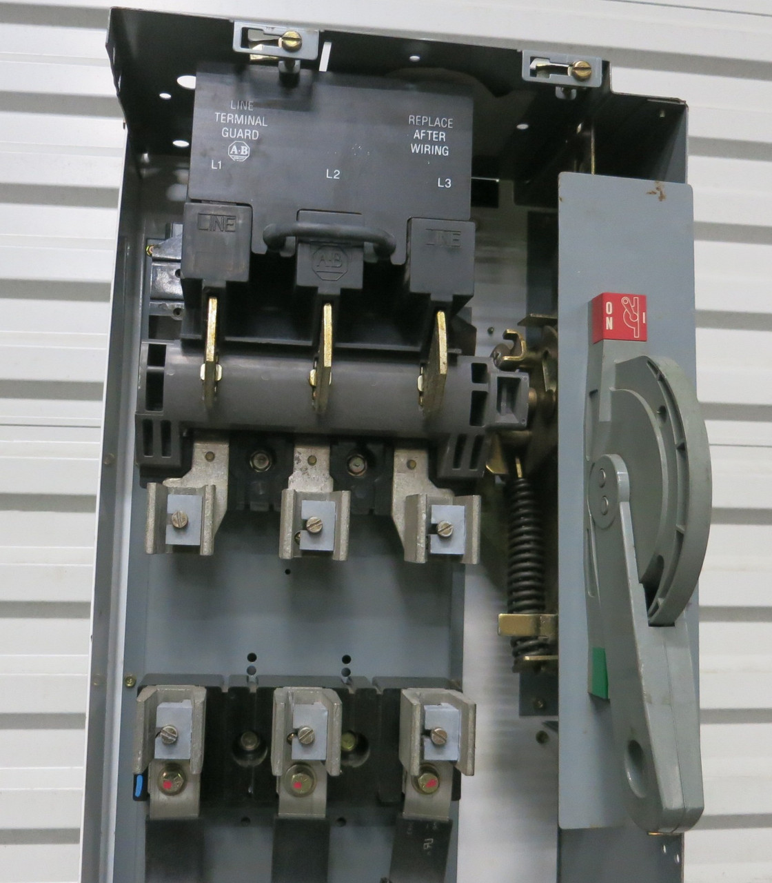 Allen Bradley 2100 Centerline Size 5 Starter 400 Amp Fusible 52" MCC Bucket 400A (BJ1099-1)