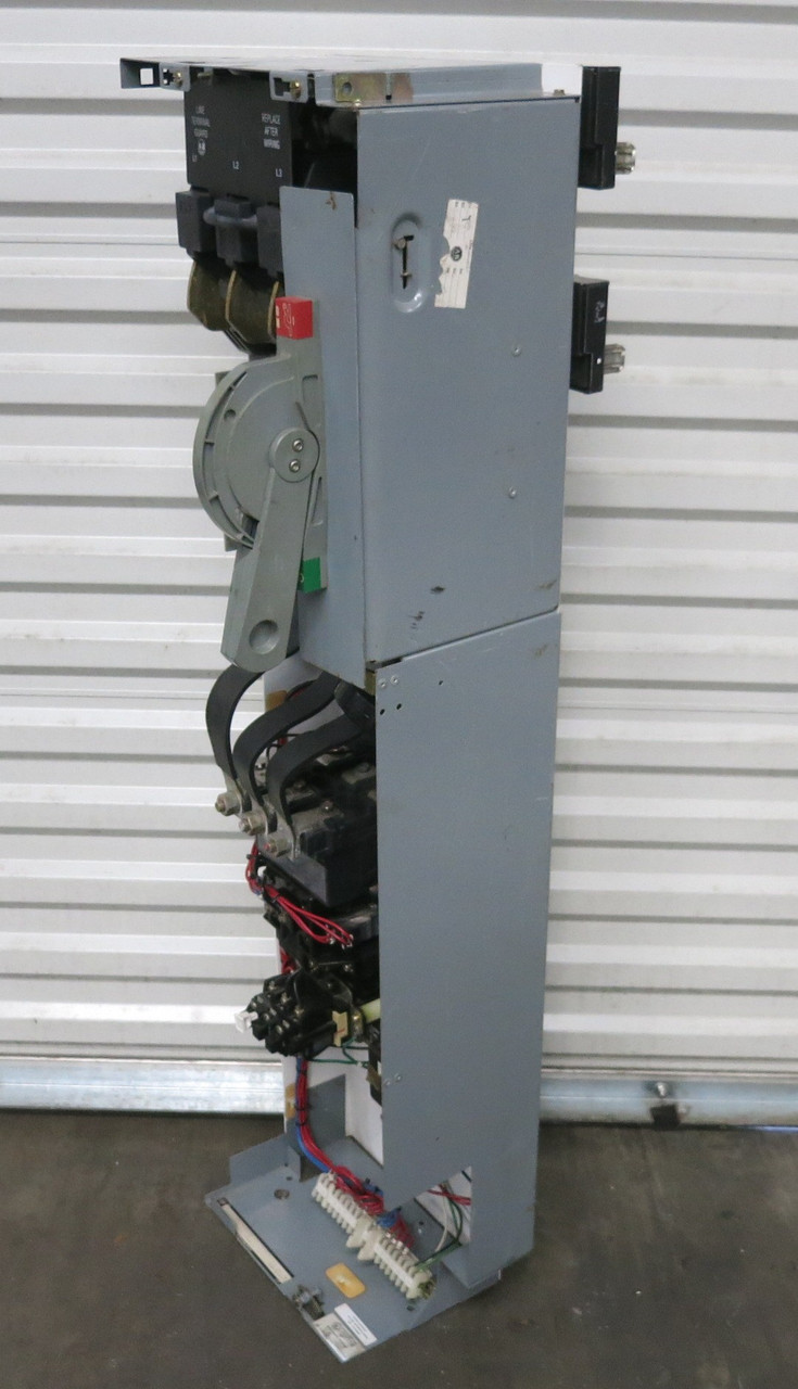 Allen Bradley 2100 Centerline Size 5 Starter 400 Amp Fusible 52" MCC Bucket 400A (BJ1099-1)