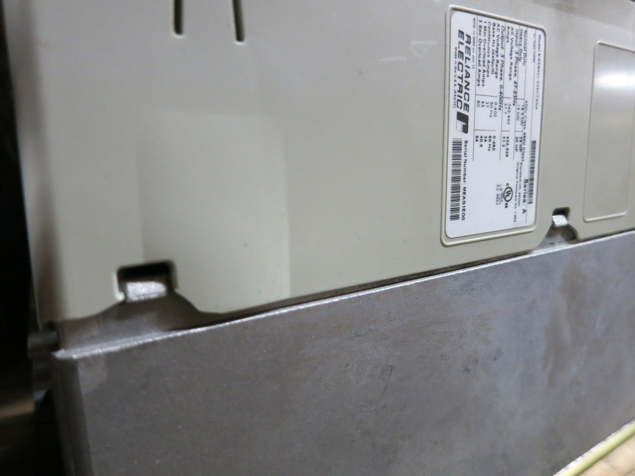 Reliance Electric 6SB401-034CTANA 25 HP SP600 AC VS Drive 480V VFD 480 VAC (DW8051-1)