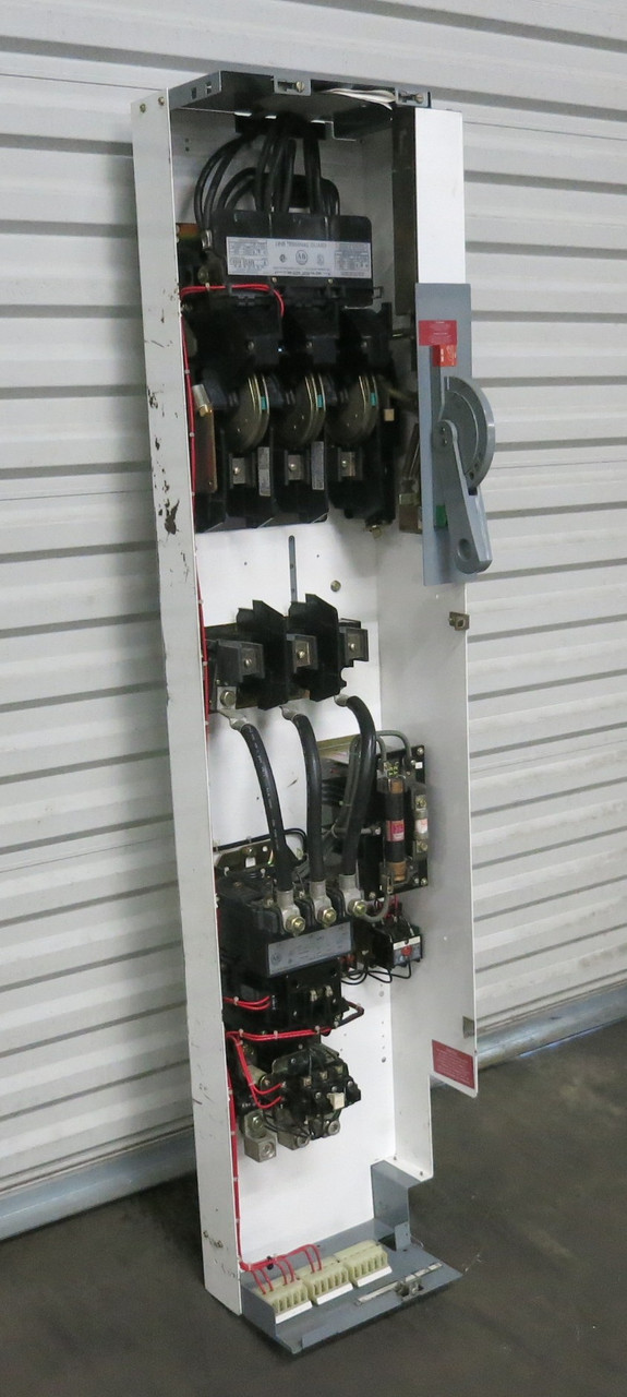 Allen Bradley 2100 Centerline 400 Amp Fusible Size 5 Starter 64" MCC Bucket 400A (BJ1103-1)