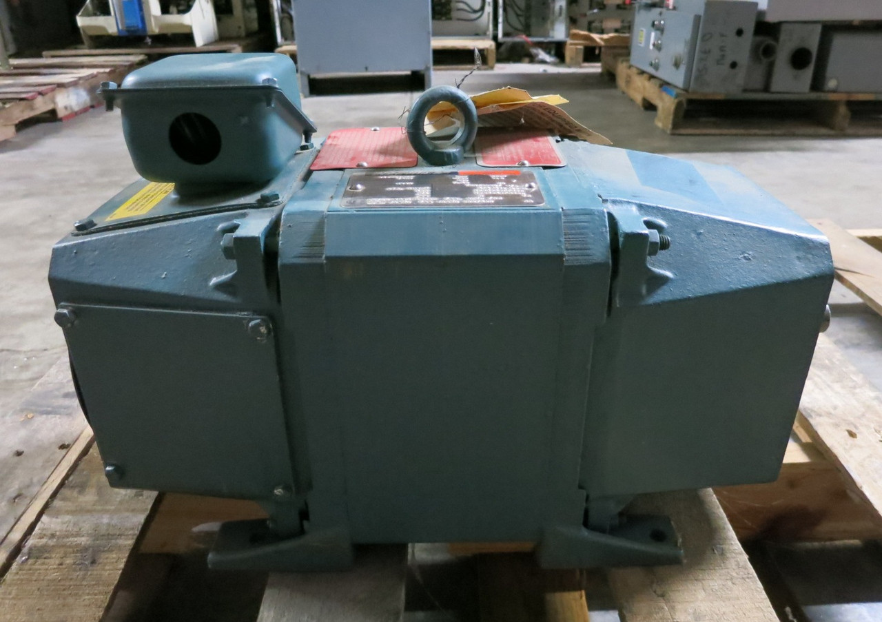 Reliance Electric 1.5 HP DC Motor DC0189ATY 1750 RPM III 180V TENV 1.5HP 7.2A (DW8059-1)