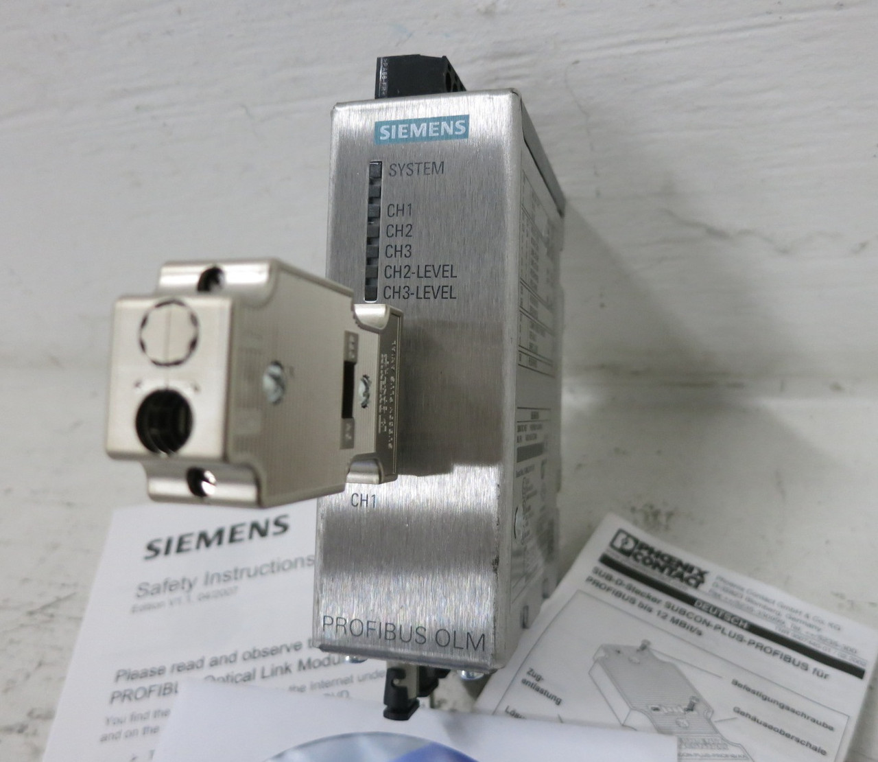 NEW Siemens 6GK1503-3CB00 Simatic Net Profibus OLM/G12 Optical Link Module (DW8071-1)