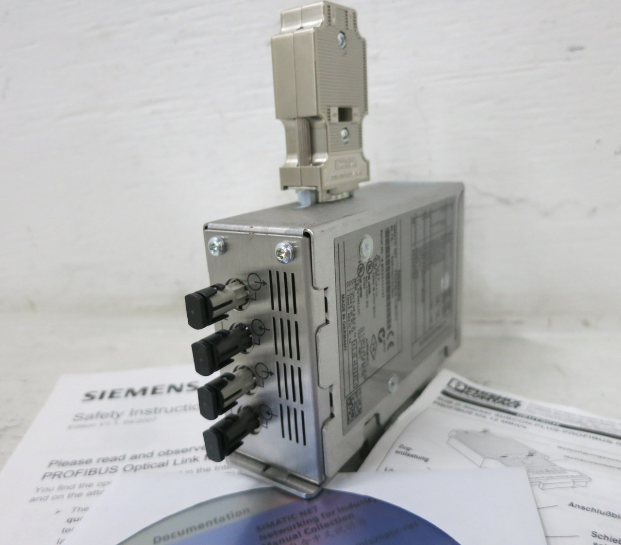 NEW Siemens 6GK1503-3CB00 Simatic Net Profibus OLM/G12 Optical Link Module (DW8071-1)