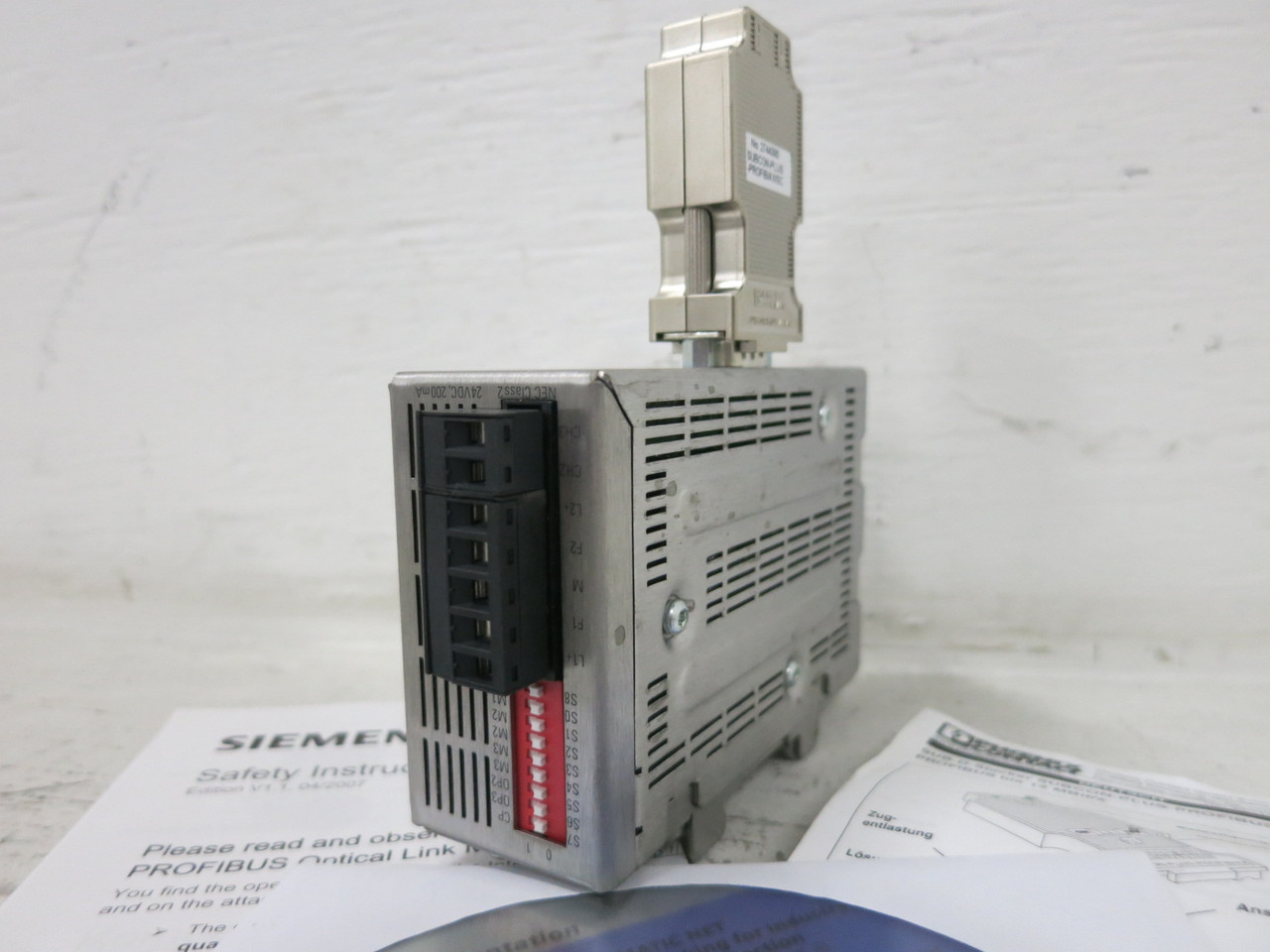 NEW Siemens 6GK1503-3CB00 Simatic Net Profibus OLM/G12 Optical Link Module (DW8071-1)