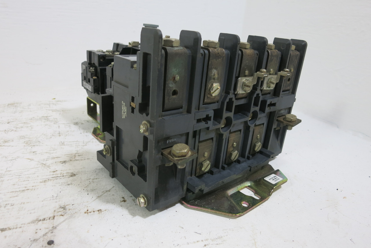 Allen Bradley 520VF-DOD Size 3 Motor Starter 120V Coil 50HP 90A 600VAC 520VF-D0D (BJ1105-1)