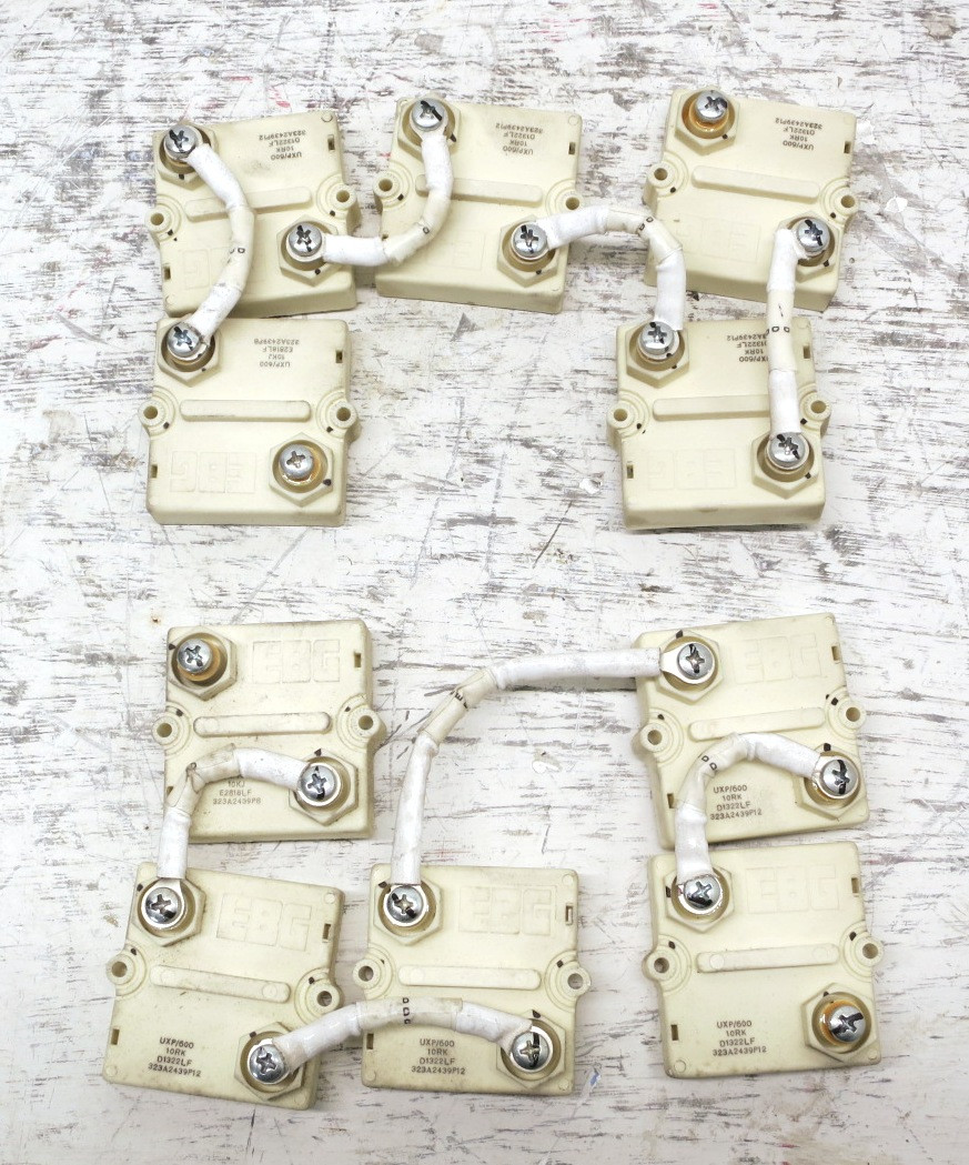 EBG UXP/600 Connected Ultra High Power Resistor Assembly 600W UXP600 10RK 10KJ (DW8072-9)