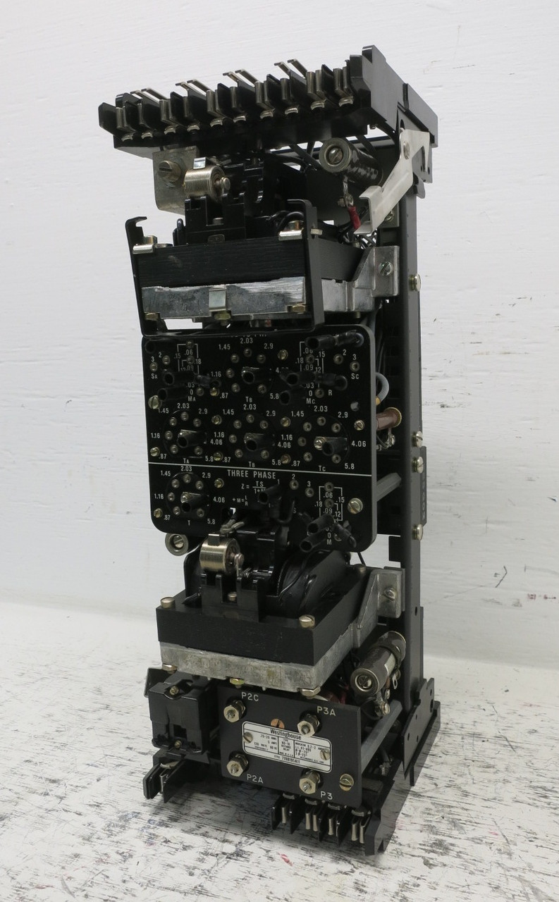 Westinghouse 719B195A11 Type KD-10 Distance Relay ABB KD10 5A 120V (No Case) (DW8074-4)