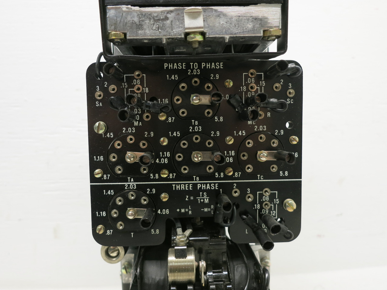 Westinghouse 719B195A11 Type KD-10 Distance Relay ABB KD10 5A 120V (No Case) (DW8074-4)