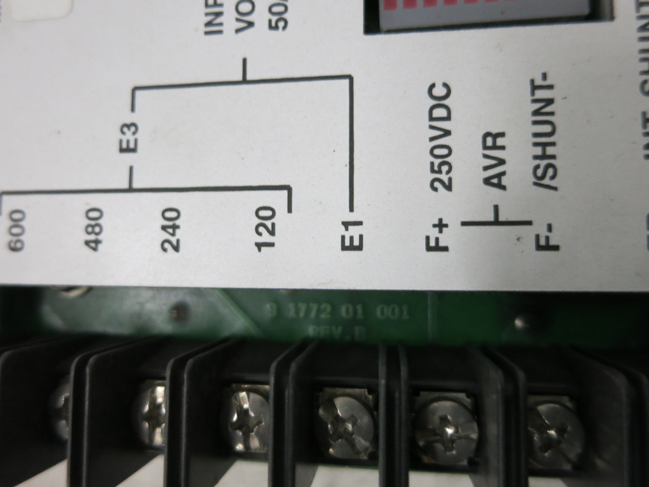 Basler Electric EDM-200 Exciter Diode Monitor Module Relay EDM200 9177201001 (DW8076-4)