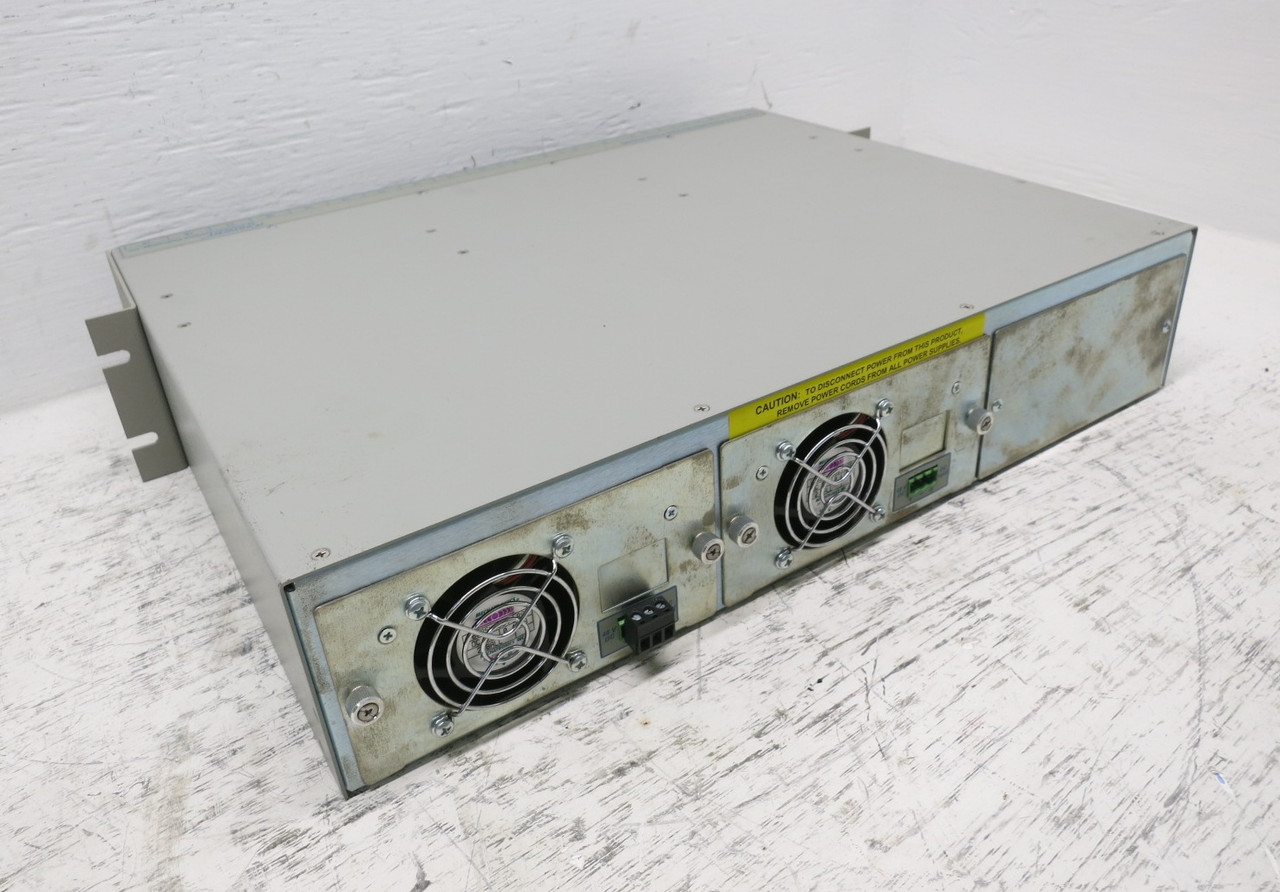Omnitron 8205-2 iConverter Triple-Power-Redundant Power Chassis 19 Slot OST Rack (DW8080-1)