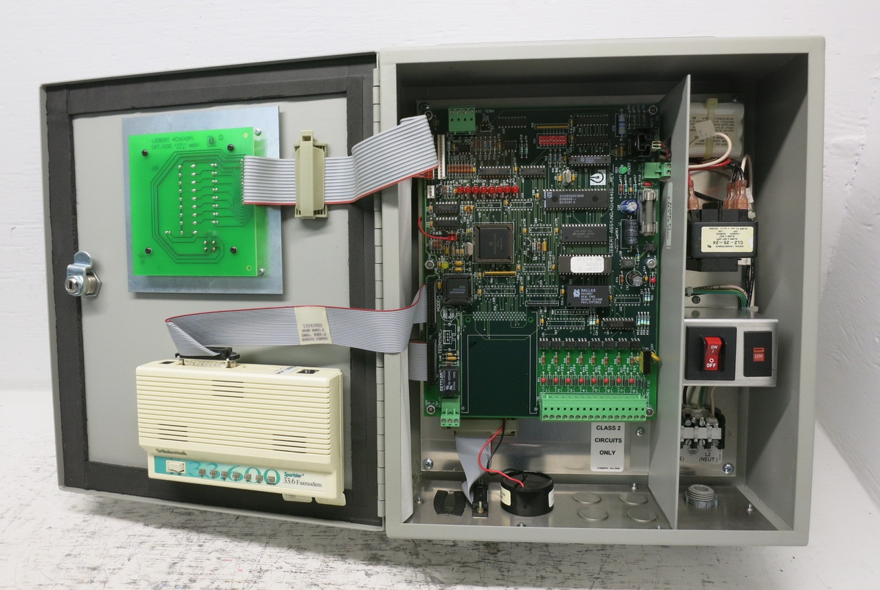 Liebert RCM8BOA-AC RCM 8 Point Monitor System 4D14841G1 RCM8B0A (DW8079-1)