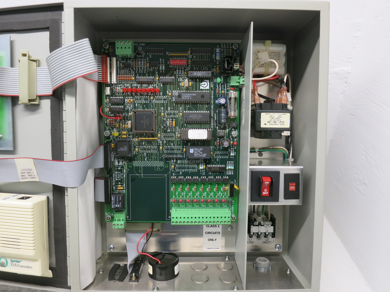 Liebert RCM8BOA-AC RCM 8 Point Monitor System 4D14841G1 RCM8B0A (DW8079-1)