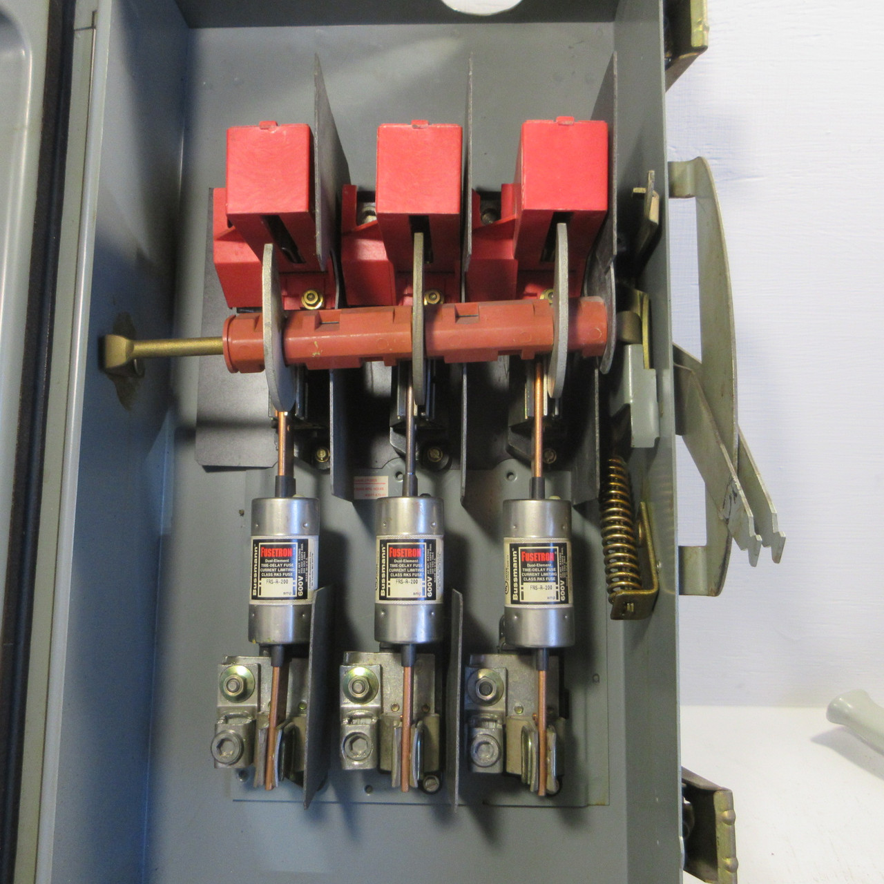 Square D H364AWK 200A 600V Fusible Safety Switch Disconnect 200 Amp 3R E1 (AH1128-1)