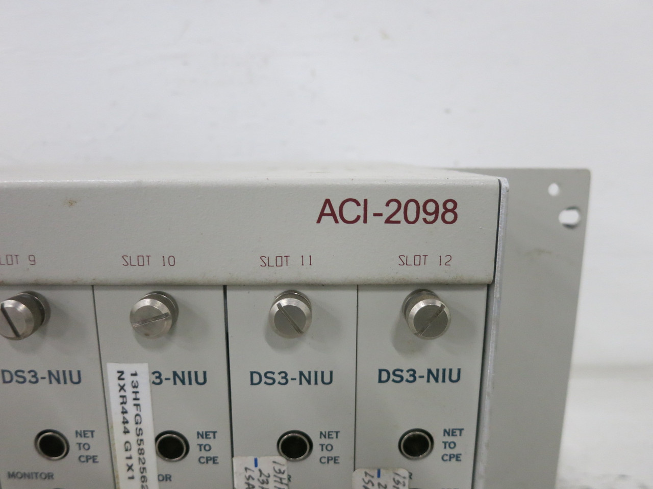 Advanced Concepts ACI-2098 12 Module Housing Slot Chassis DS3-NIU Comadex CD-012 (DW8083-1)