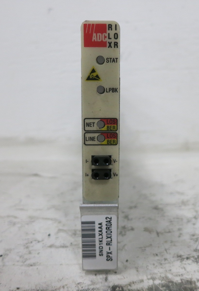 ADC SPX-RLXIOR0A2 Soneplex Repeater Loop Extender Intelligent Office SND1KLXAAA (DW8082-16)