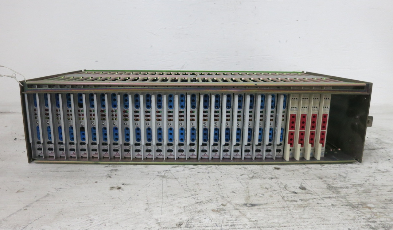 Wescom 3192-11 Span Termination Shelf 29 Slot IHR 9132LP 728-15 Card 92-319211-C (DW8087-2)