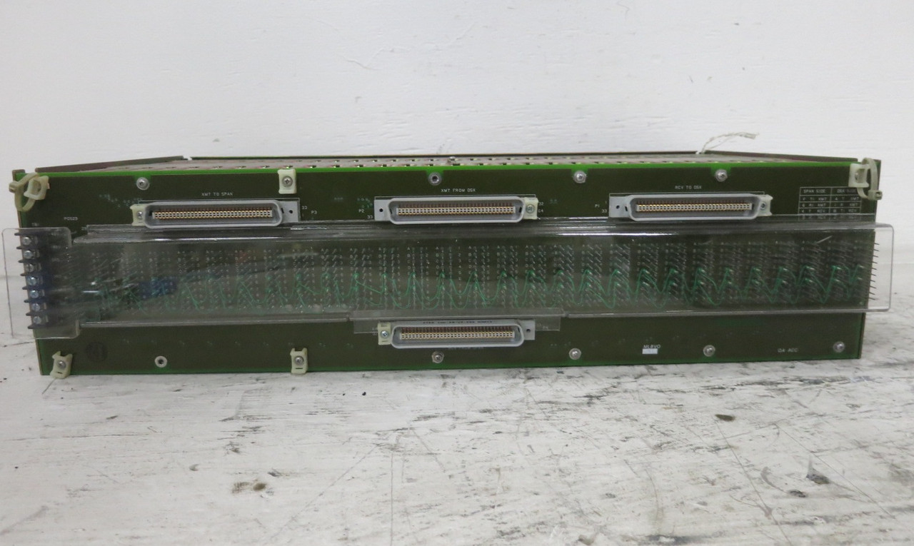Wescom 3192-11 Span Termination Shelf 29 Slot IHR 9132LP 728-15 Card 92-319211-C (DW8087-2)
