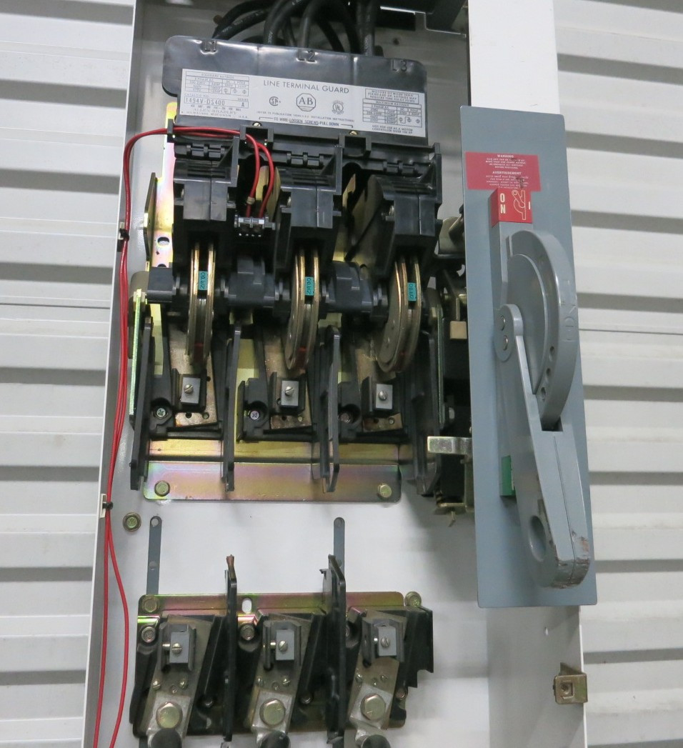 Allen Bradley 2100 Centerline 59" Size 5 Starter 200 Amp Fusible MCC Bucket Sz5 (BJ1106-2)