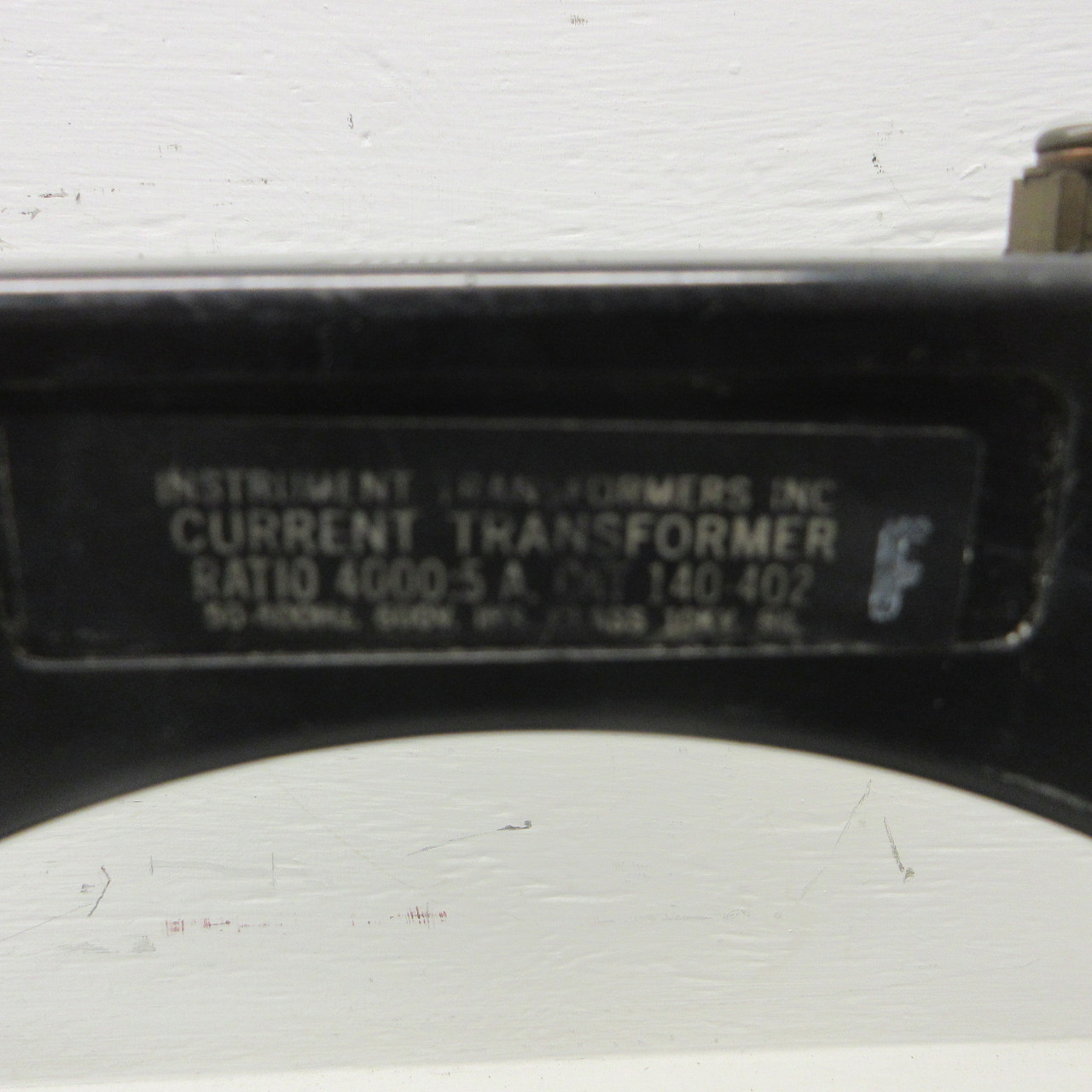 Instrument Transformers 140-402 Current Transformer Ratio 4000:5A 140402 600V CT (AH1138-2)