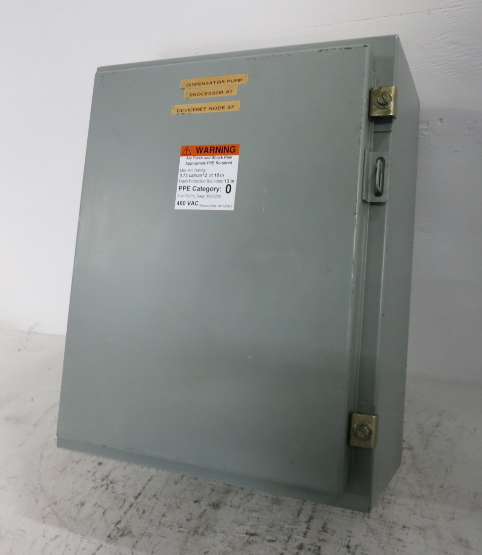 Hoffman A-201608LP Industrial Control Panel Enclosure Type 12 13 20 x 16 x 8 (DW8095-1)