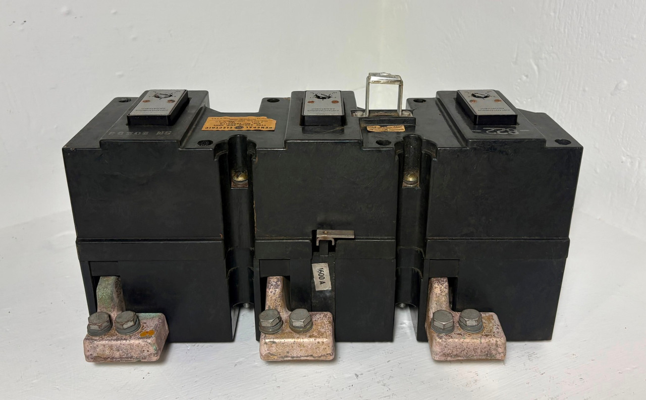 GE TS203T16 1600A Trip Unit Type S2000 3 Pole 1600 Amp General Electric (EM5904-1)