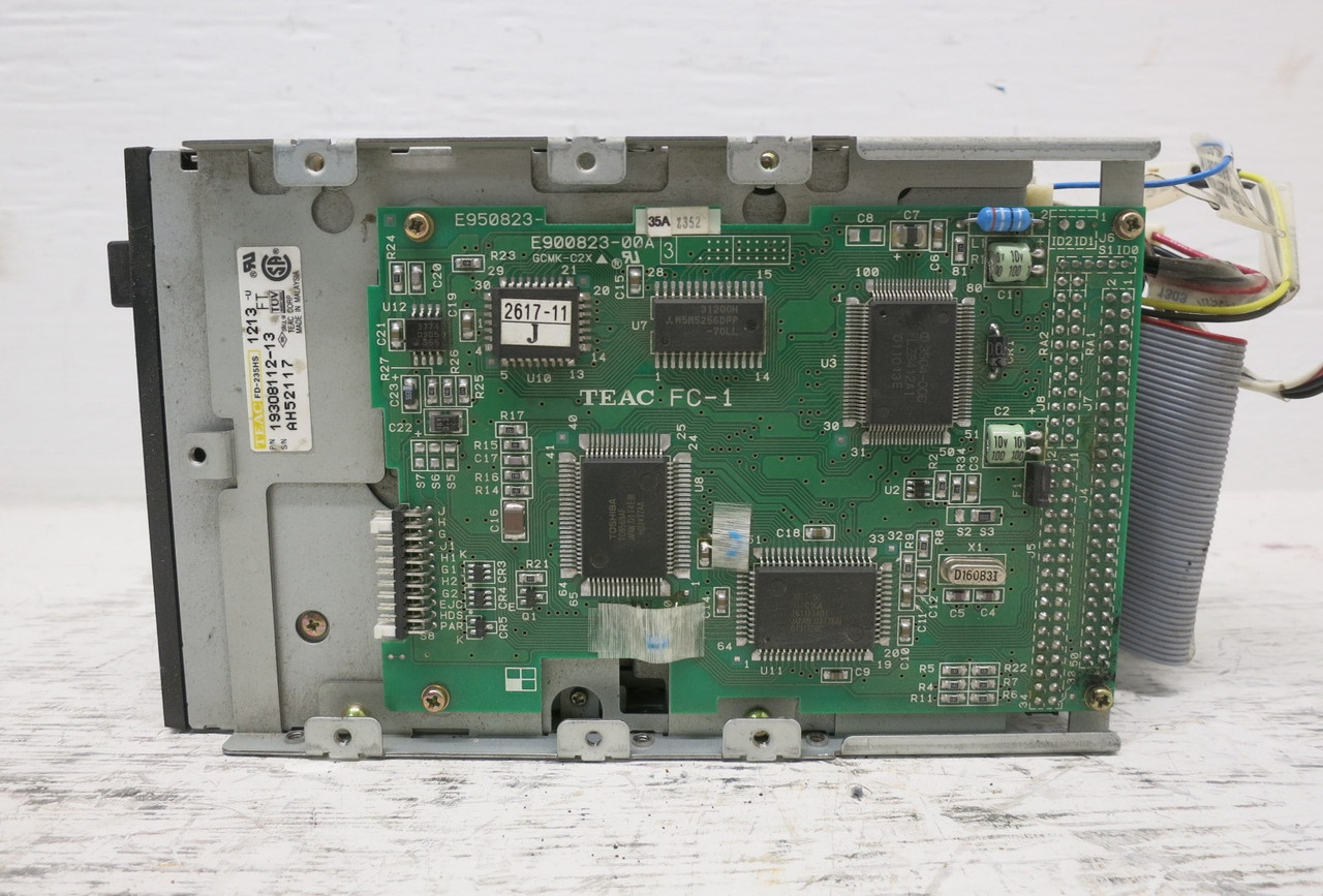 TEAC FD-235HS External Micro Floppy Disc Drive Fd-235HF AX-HDD-6596 19308122-13 (DW8104-1)