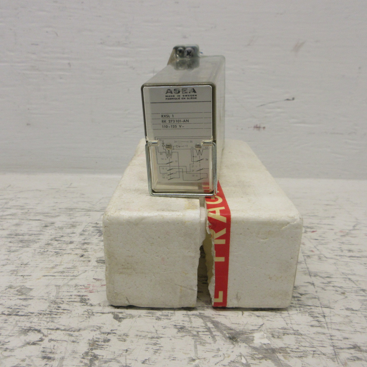 NEW ASEA RXSL-1 Combiflex Timing Relay RXSL1 RK 273101-AN 110-125V RXSL 1 NIB (AH1145-1)
