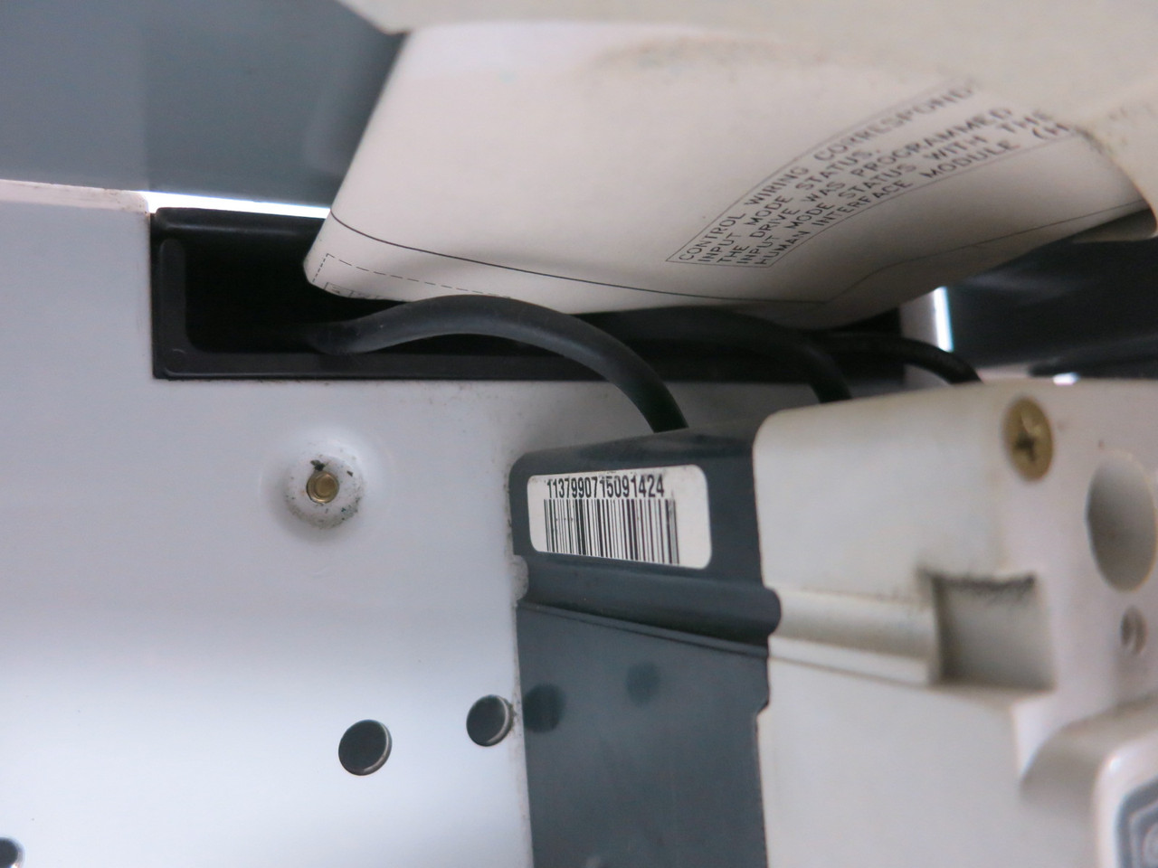 Allen Bradley 2100 Centerline 15A Breaker Feeder 26" MCC Bucket 15 Amp HMCP (BJ1109-3)