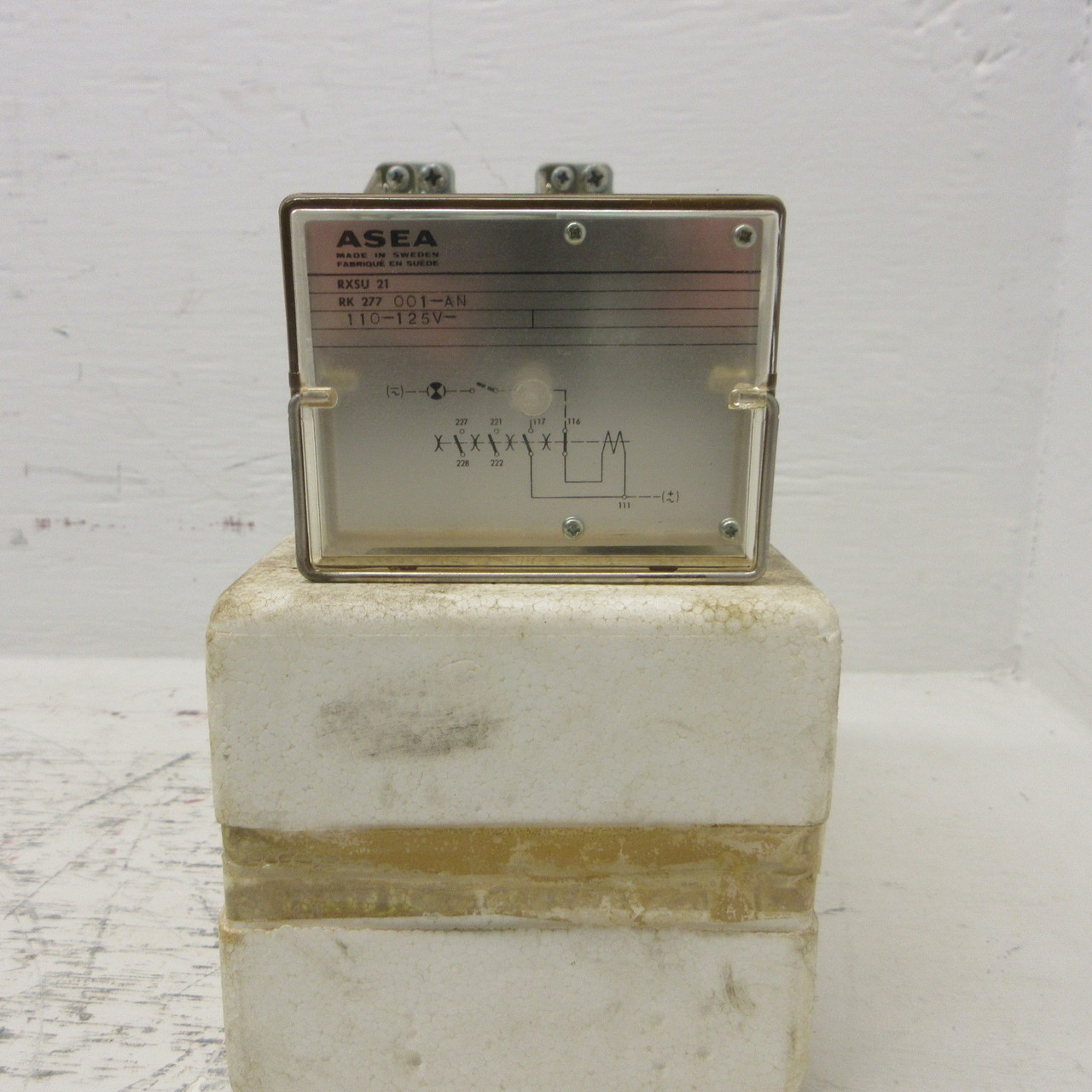 NEW ASEA RXSU-21 Combiflex Relay RXSU21 RK 227 001-AN 110-125V RXSU2 NIB (AH1143-1)